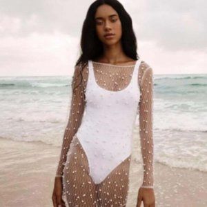 Ezili Swim Pearled Cover Up